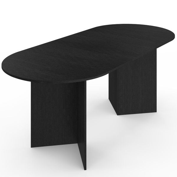 Table à manger extensible Gabin 160-200cm noire