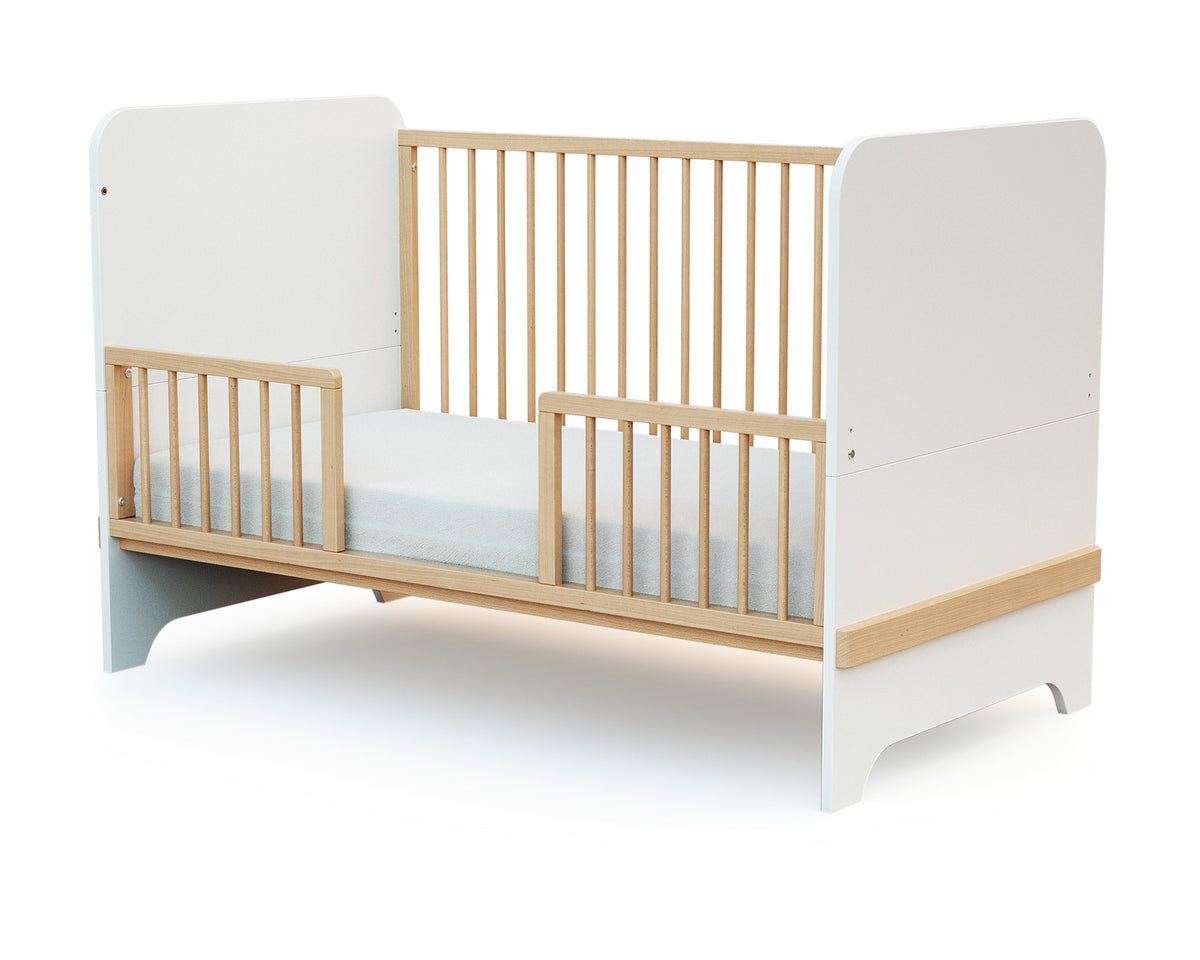 Barrière de lit bébé en bois SEREN Hêtre Verni 120 cm