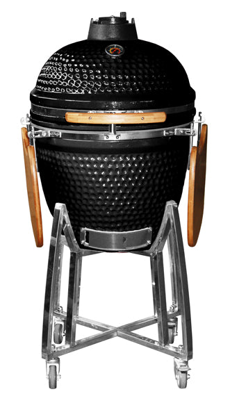 Barbecue Kamado sur chariot Ø47 cm + 6 accessoires