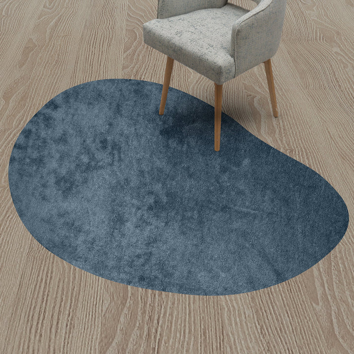 Tapis vinyle - Bleu pétrole