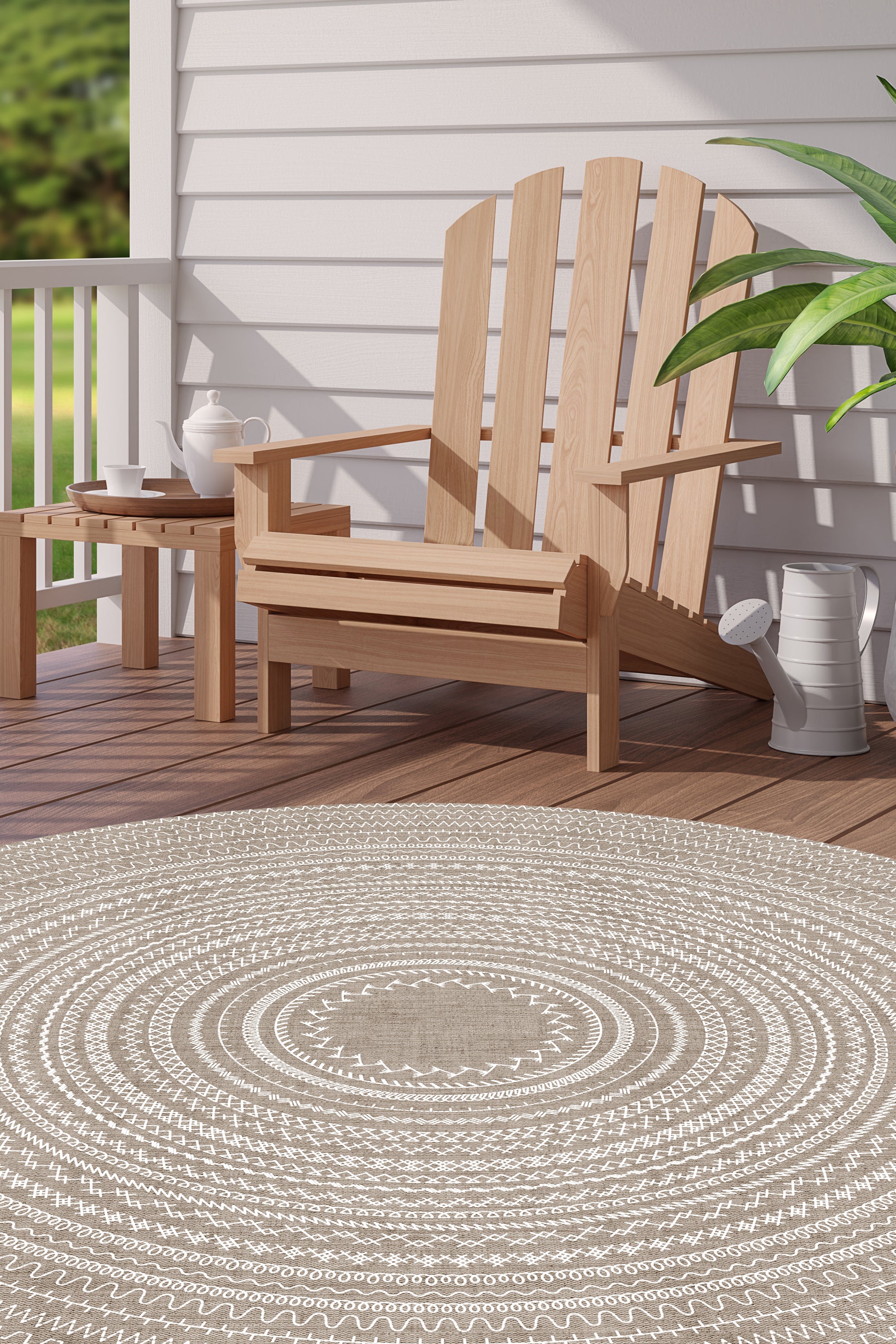 Tapis en vinyle pour intérieur / extérieur – Kamal