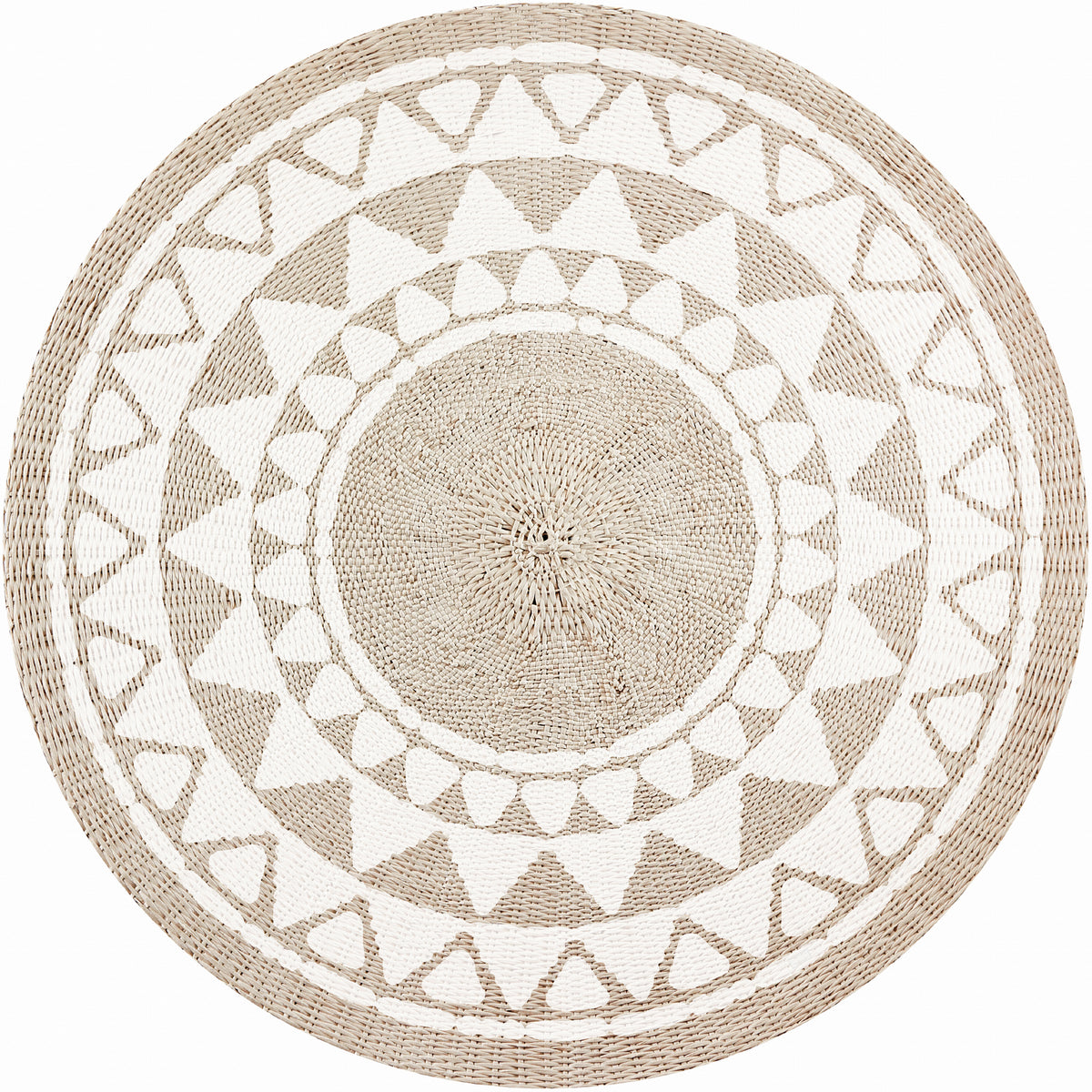 Tapis en vinyle pour intérieur / extérieur – Khamba rotin