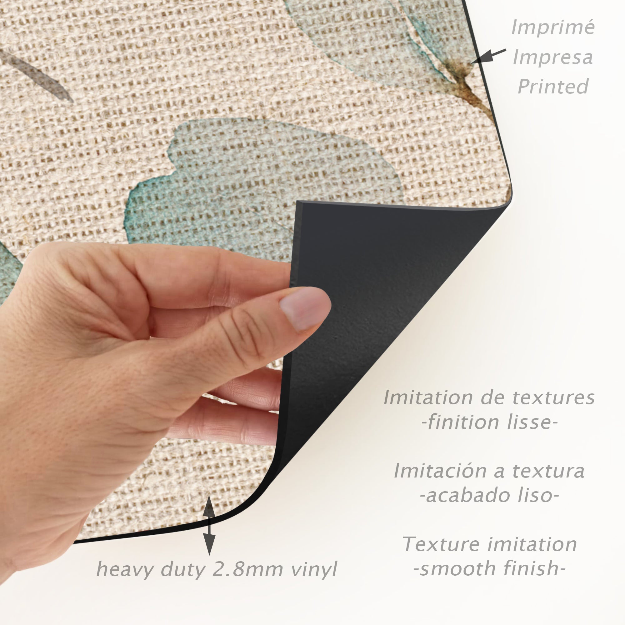 Tapis en vinyle pour intérieur / extérieur - Myrte
