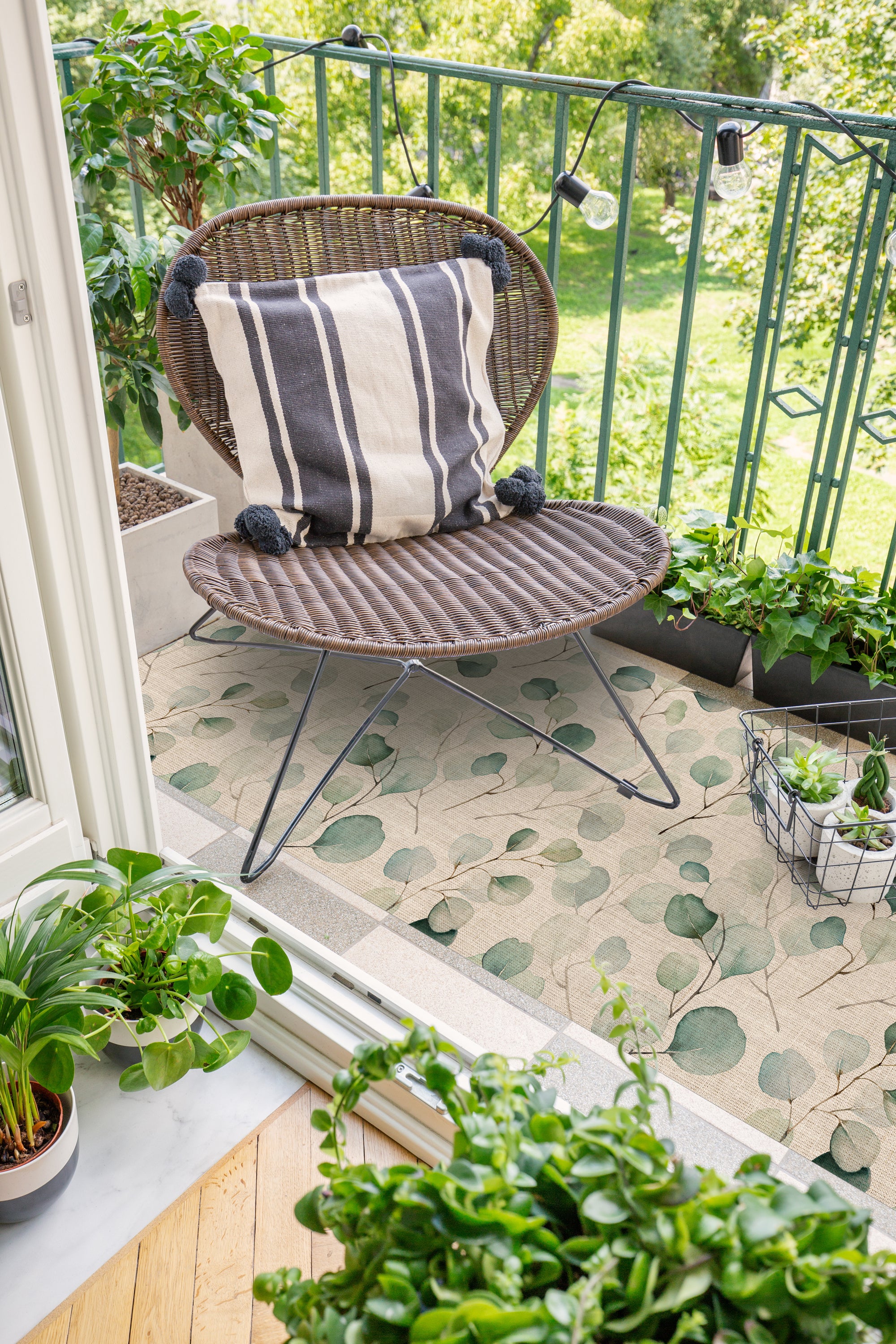 Tapis en vinyle pour intérieur / extérieur - Myrte