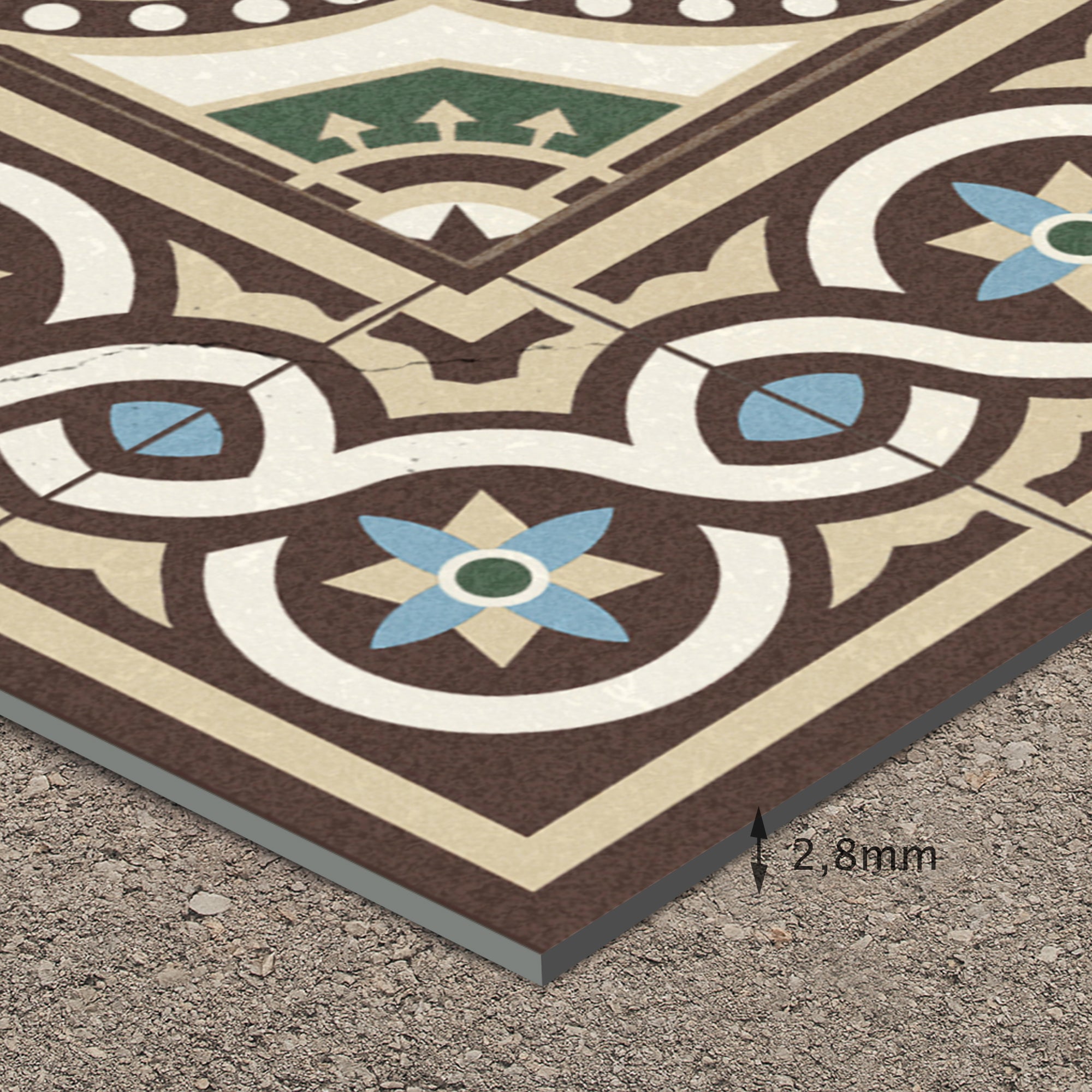 Tapis en vinyle pour intérieur / extérieur - Diva