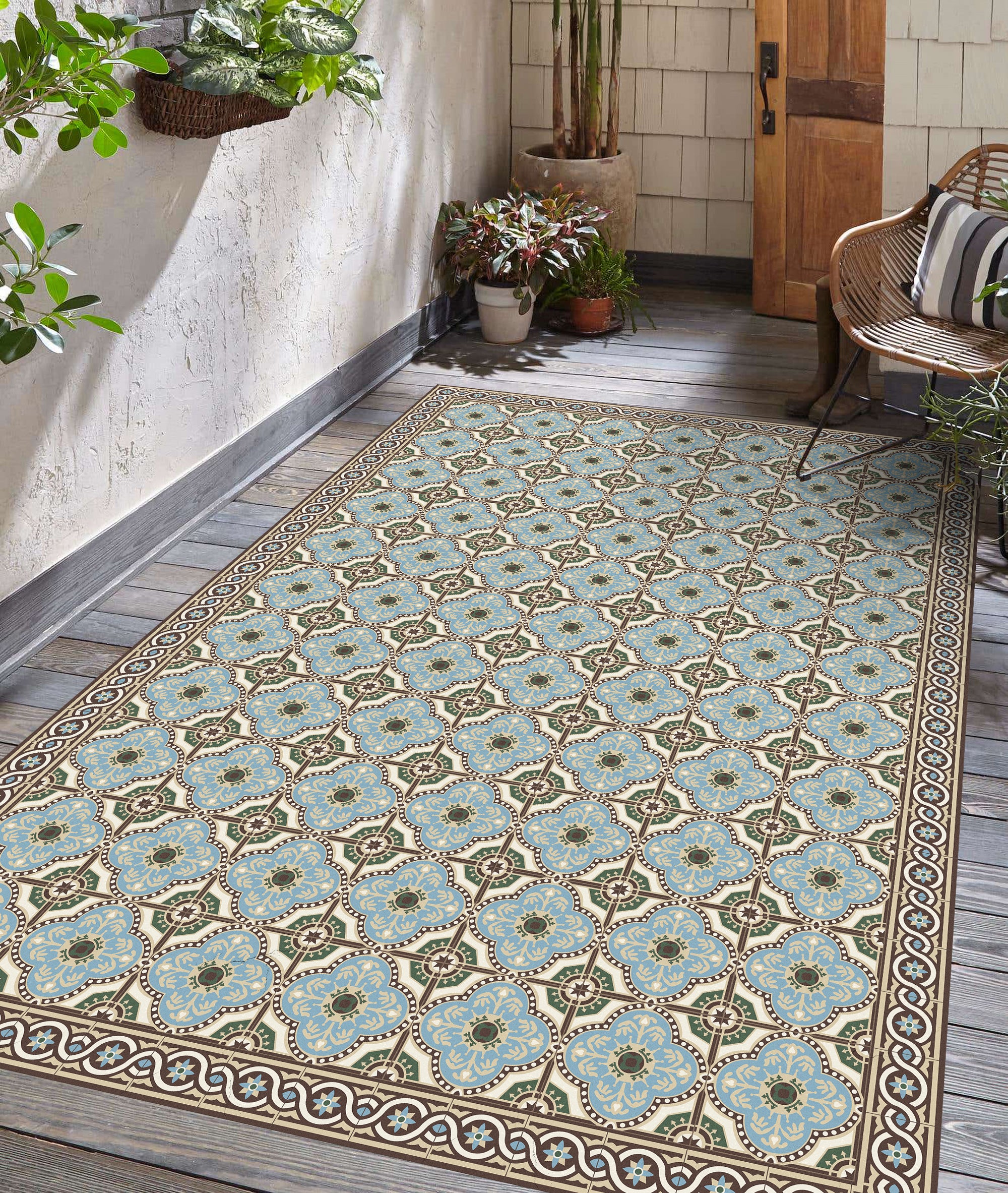 Tapis en vinyle pour intérieur / extérieur - Diva