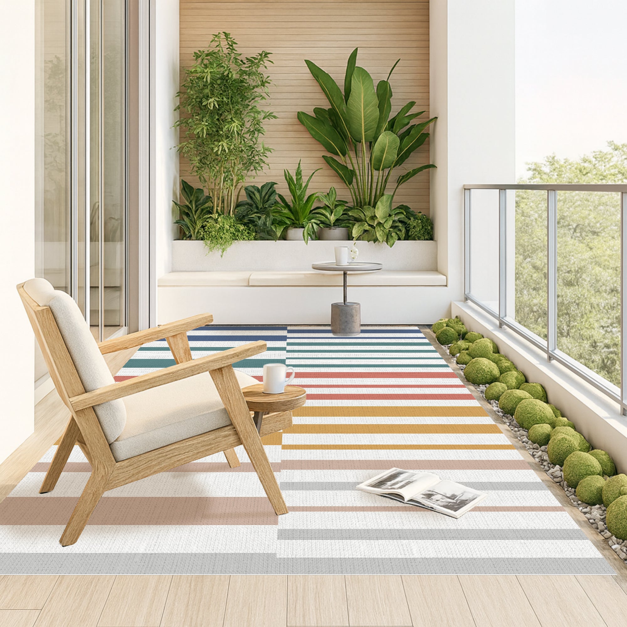 Tapis en vinyle pour intérieur / extérieur - Verano