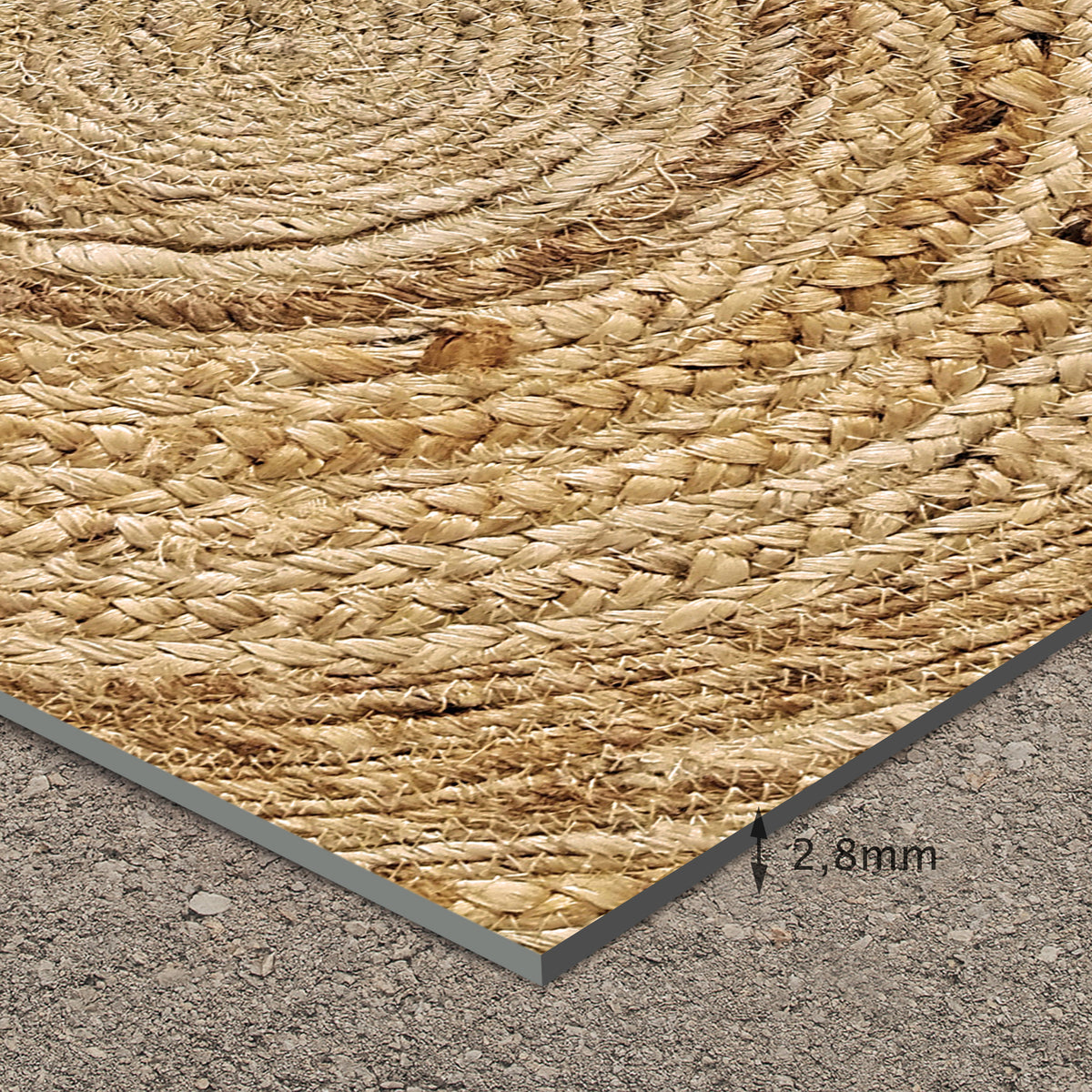 Tapis en pour intérieur / extérieur - Carthagène corail
