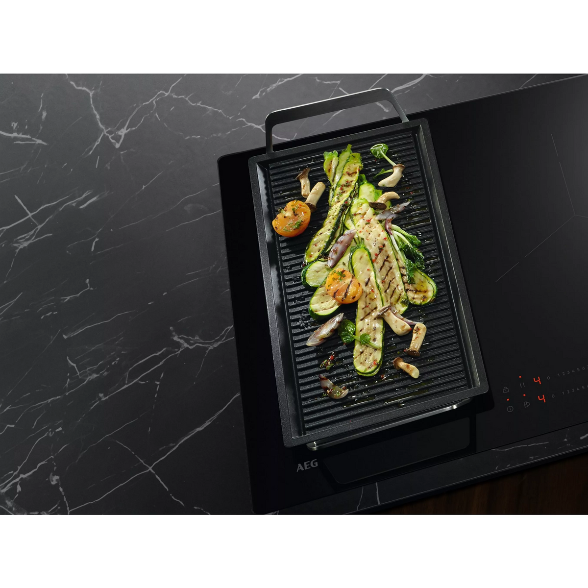 Plaque de cuisson à induction noire - 60 cm - Zone Flexible