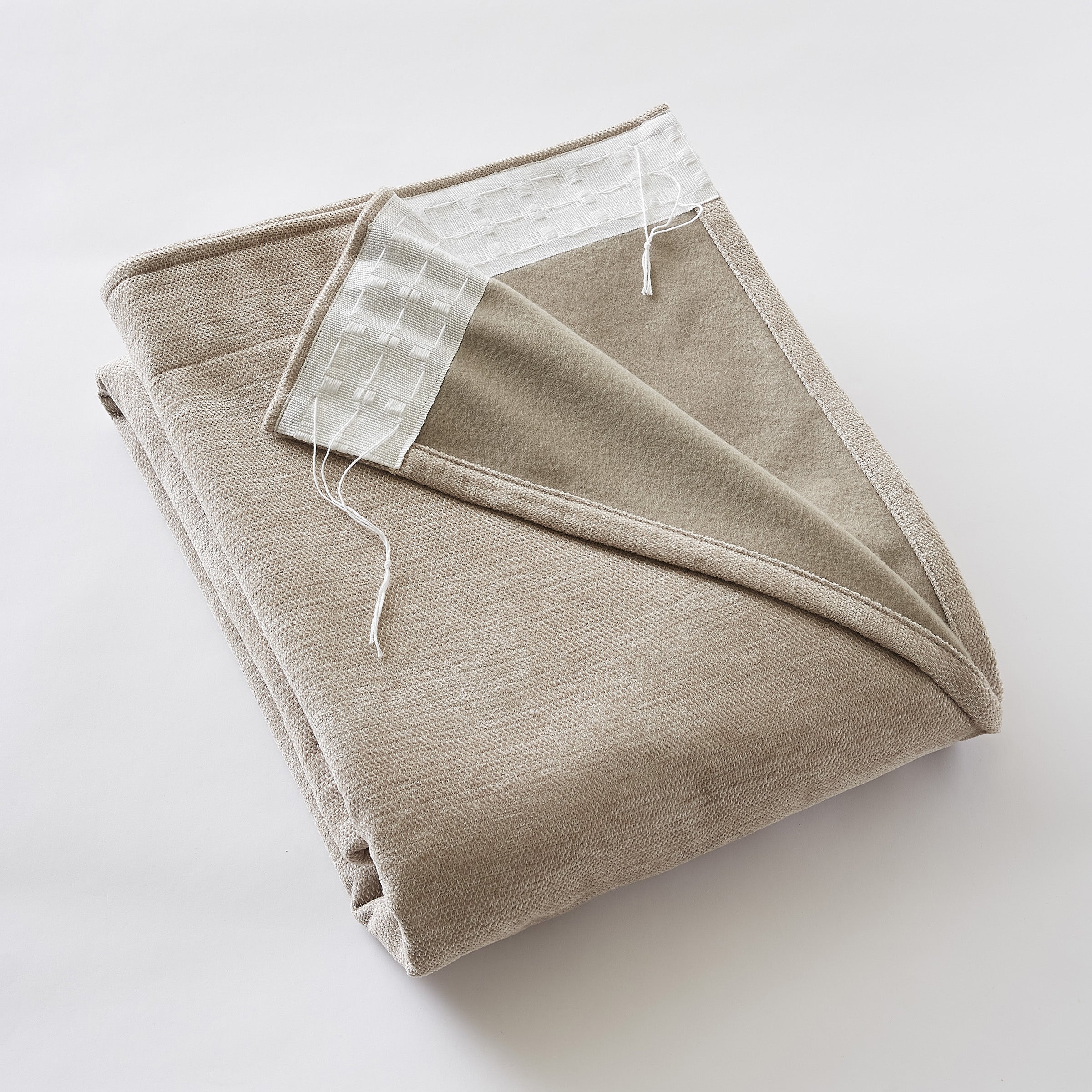 Rideau galon fronceur 140 x 260 cm Occultant + polaire BJORN Lin