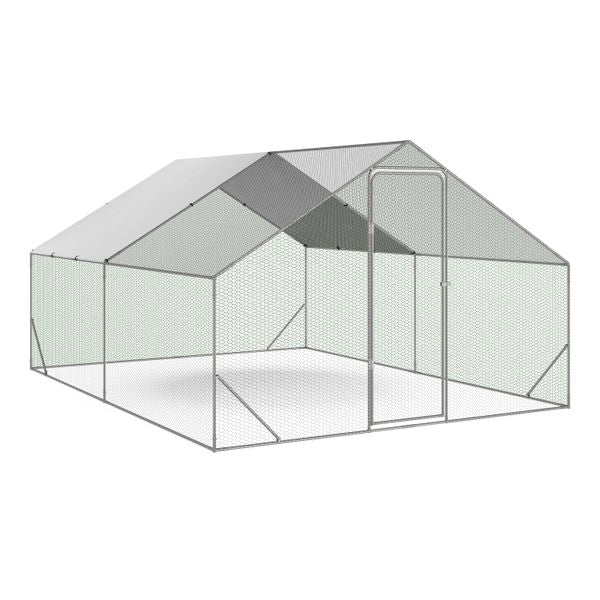Enclos grillagé pour poules 12m² - 3x4m