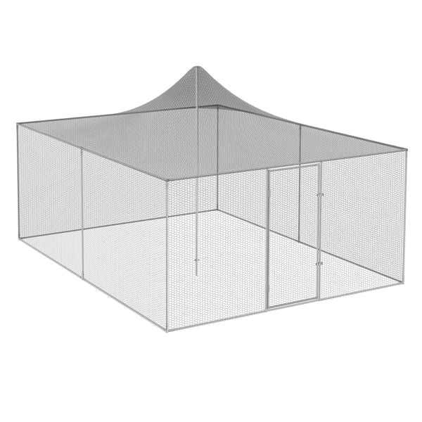 Volière grillagée 12m² - 3x4m