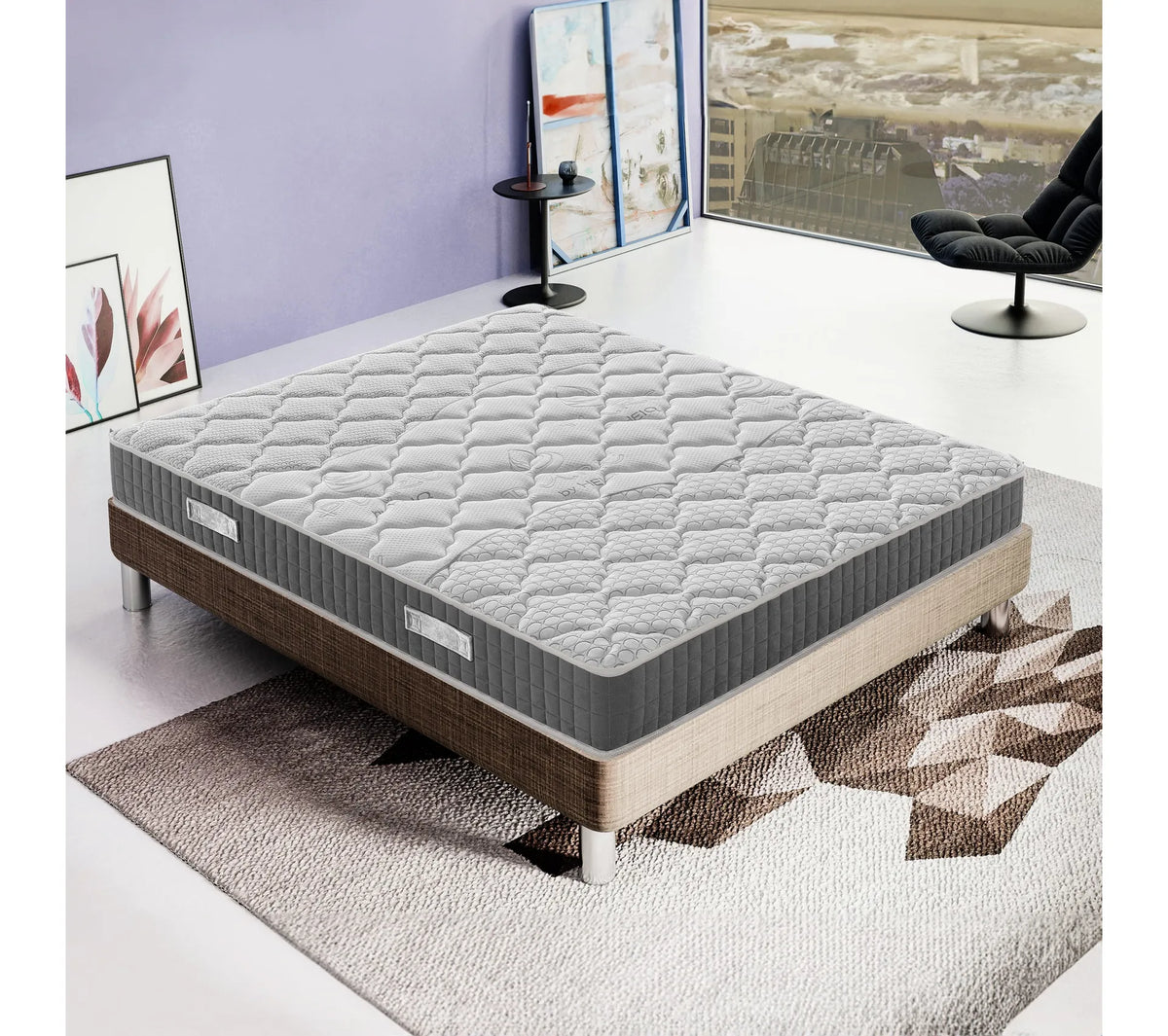 Matelas mousse - Hermès - Accueil mémoire de forme - Epaisseur 20 Cm