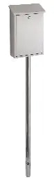 Piquet de support simple inox