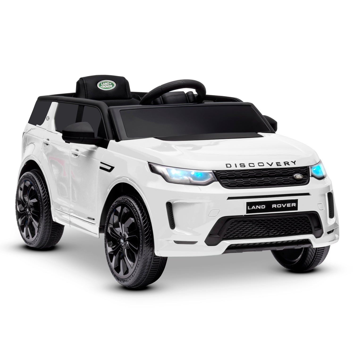 Voiture SUV électrique Land Rover Discovery Blanc - 36m+