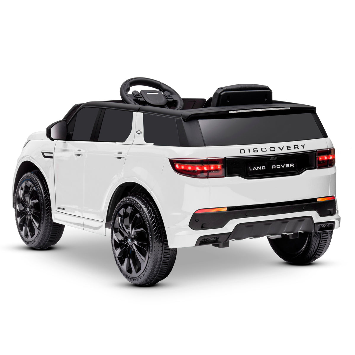 Voiture SUV électrique Land Rover Discovery Blanc - 36m+