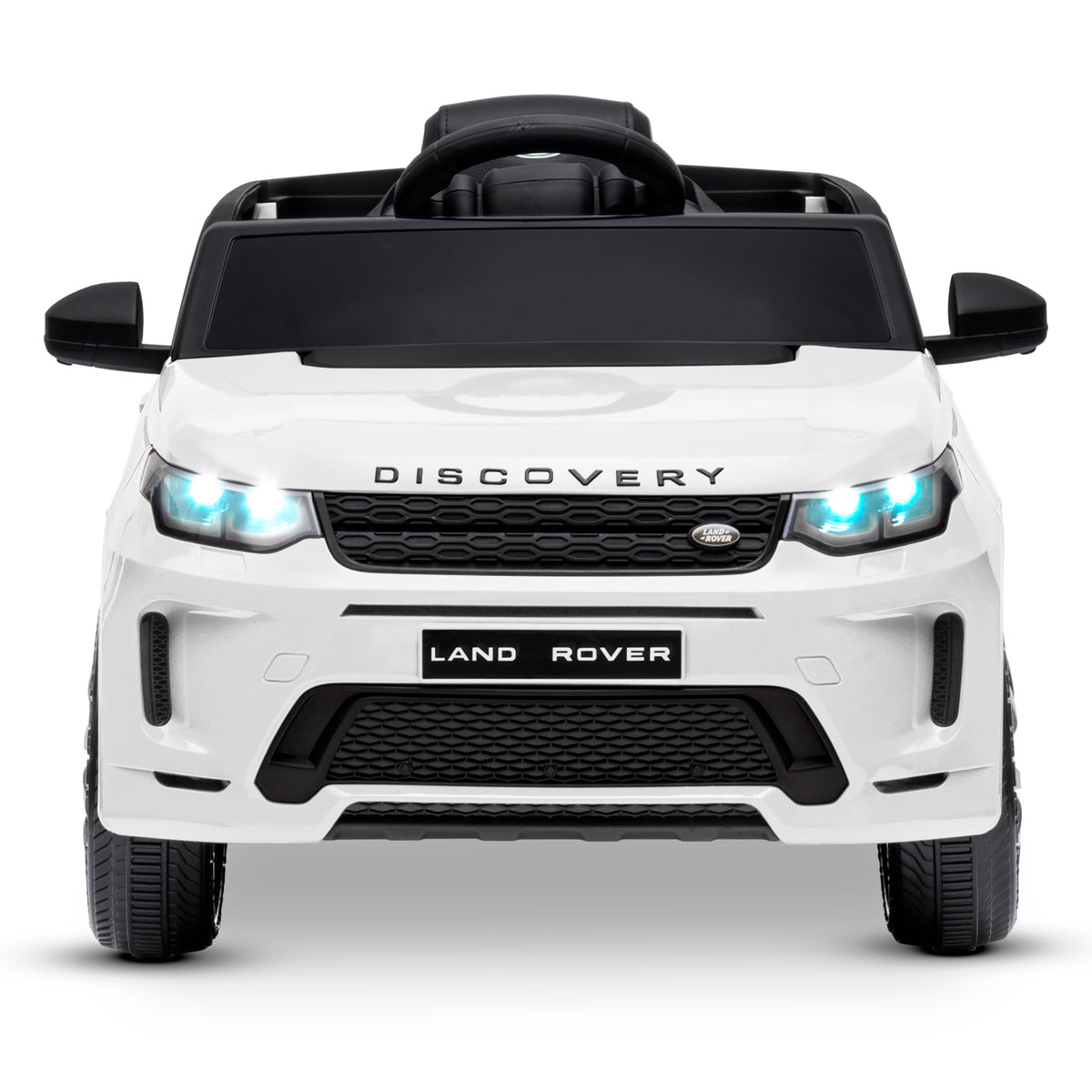 Voiture SUV électrique Land Rover Discovery Blanc - 36m+