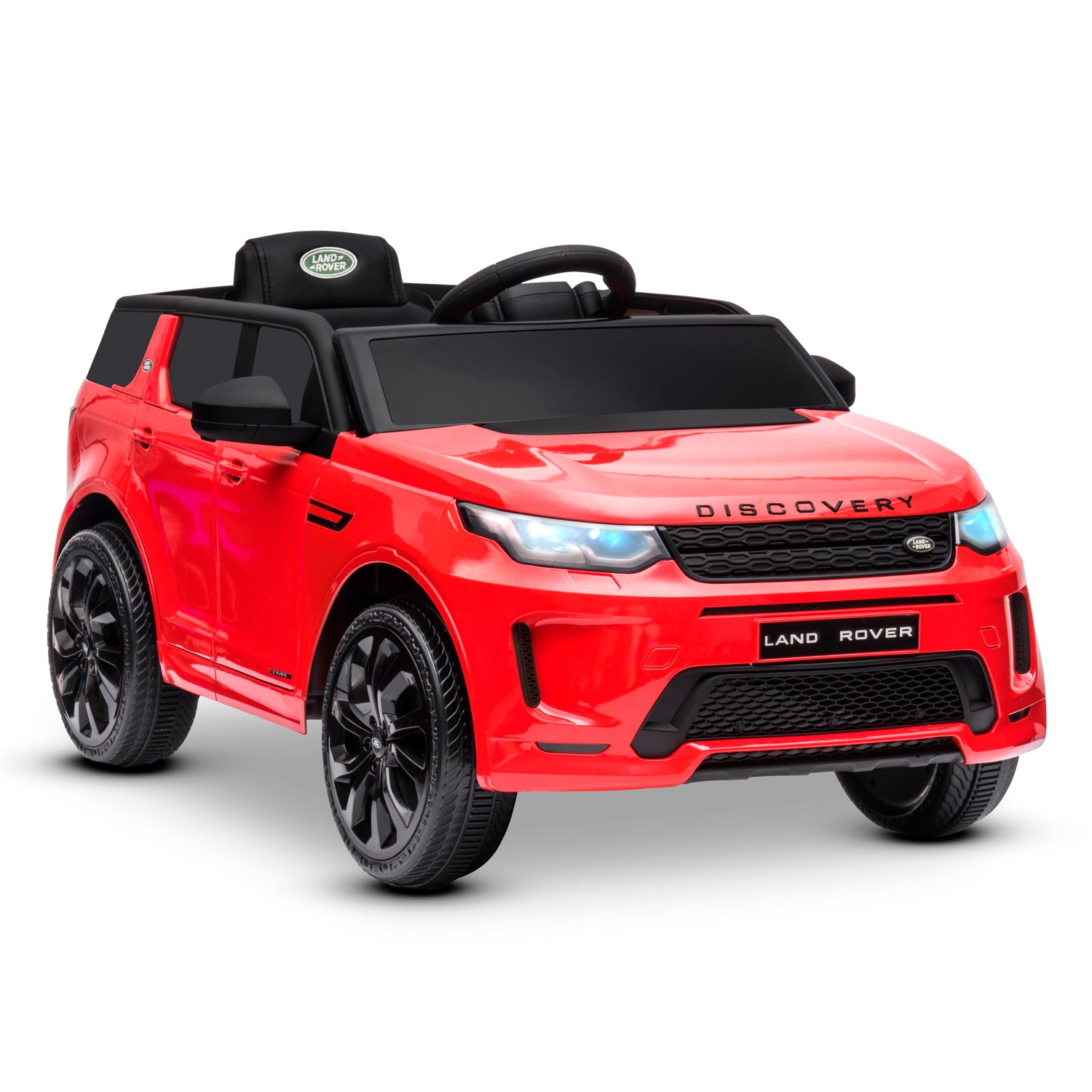 Voiture SUV électrique Land Rover Discovery Rouge - 36m+