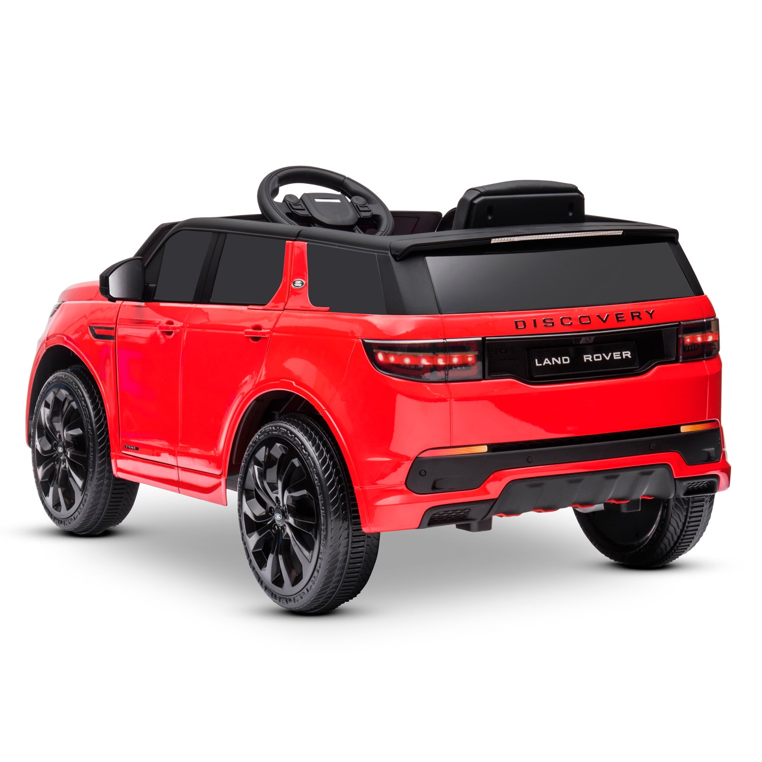 Voiture SUV électrique Land Rover Discovery Rouge - 36m+