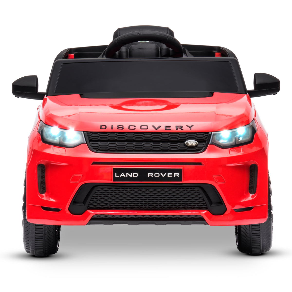 Voiture SUV électrique Land Rover Discovery Rouge - 36m+