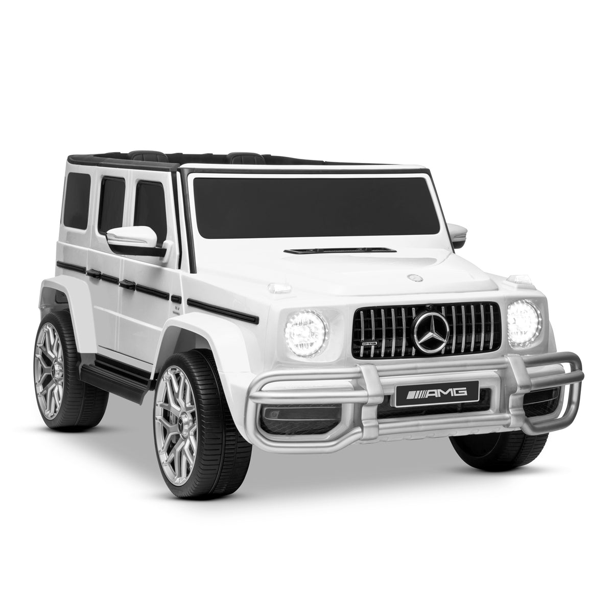 4x4 électrique Mercedes-Benz AMG63 Blanc - 36m+