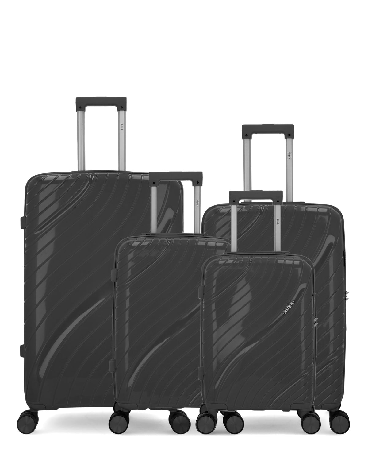 Lot de 4 - Grande valise, week-end, cabine et petite valise cabine Lyra