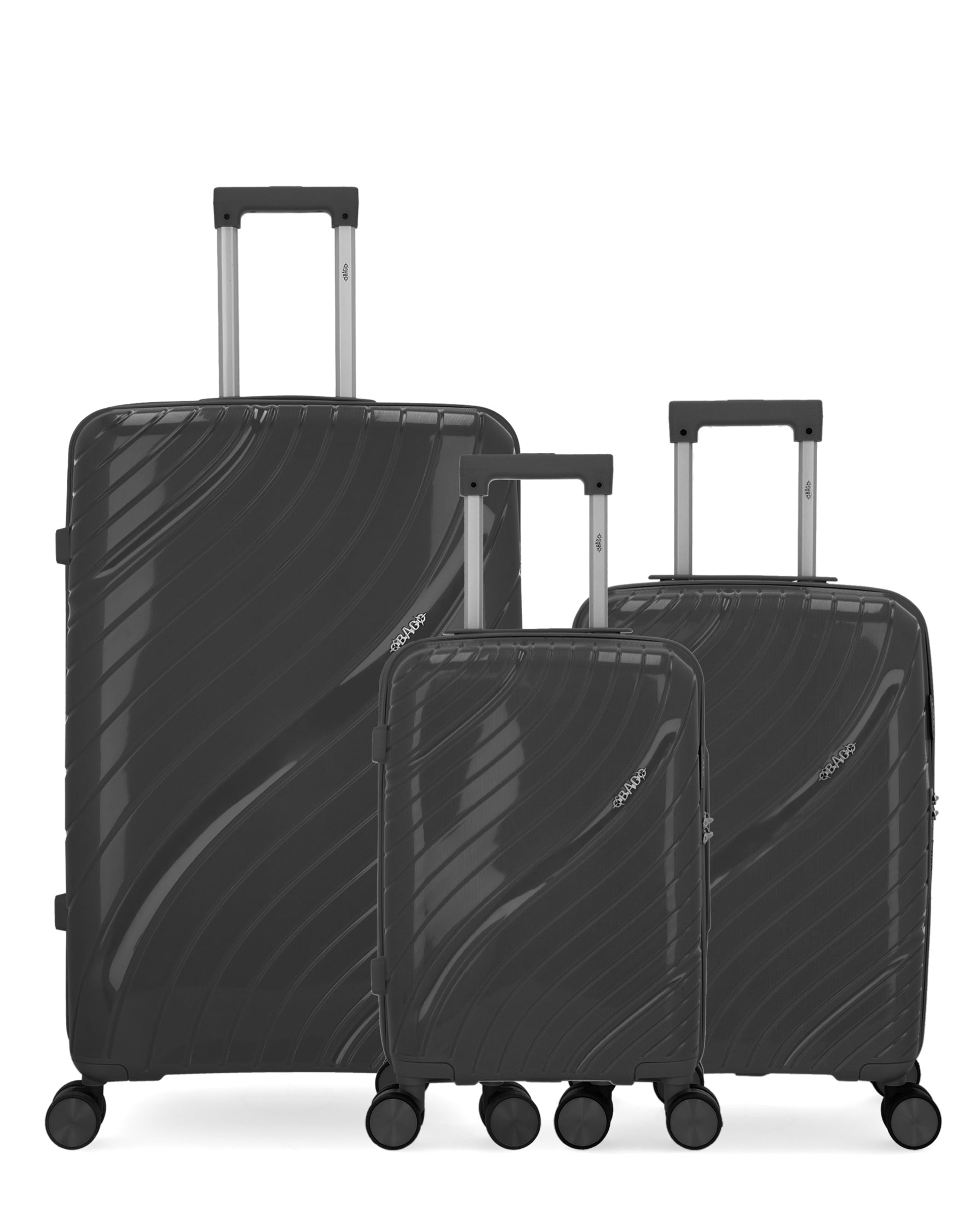 Lot de 3 - Grande valise, cabine et petite valise cabine Lyra