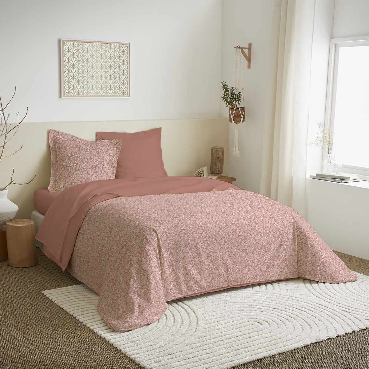 Parure de couette 3 Pièces réversible 260 x 240 cm 18 modèles au choix