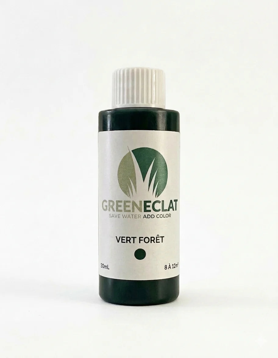 Colorant naturel gazon et thuyas vert forêt - résultat immédiat - 750ml + 5 recharges