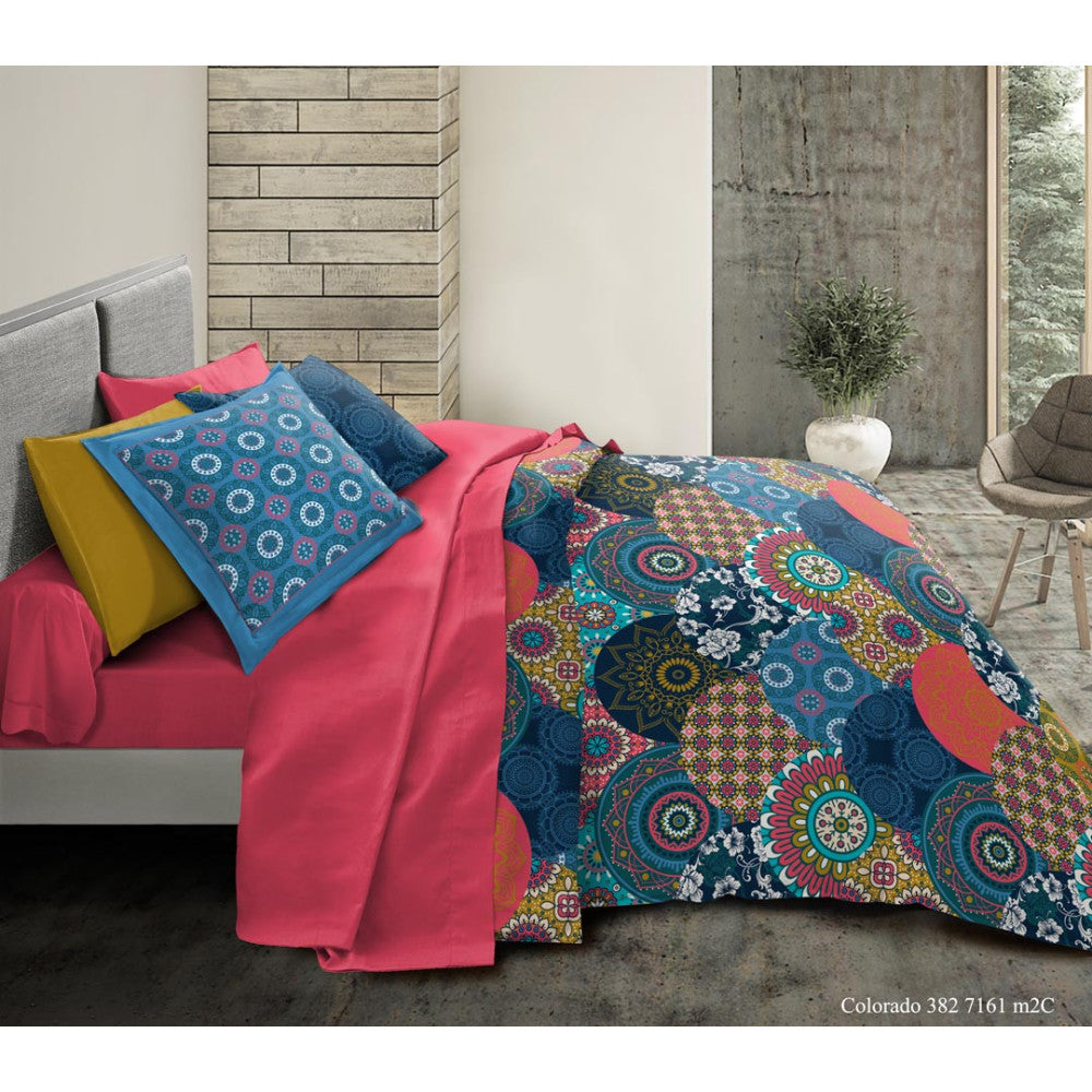 Parure de couette 3 Pièces réversible 260 x 240 cm 18 modèles au choix