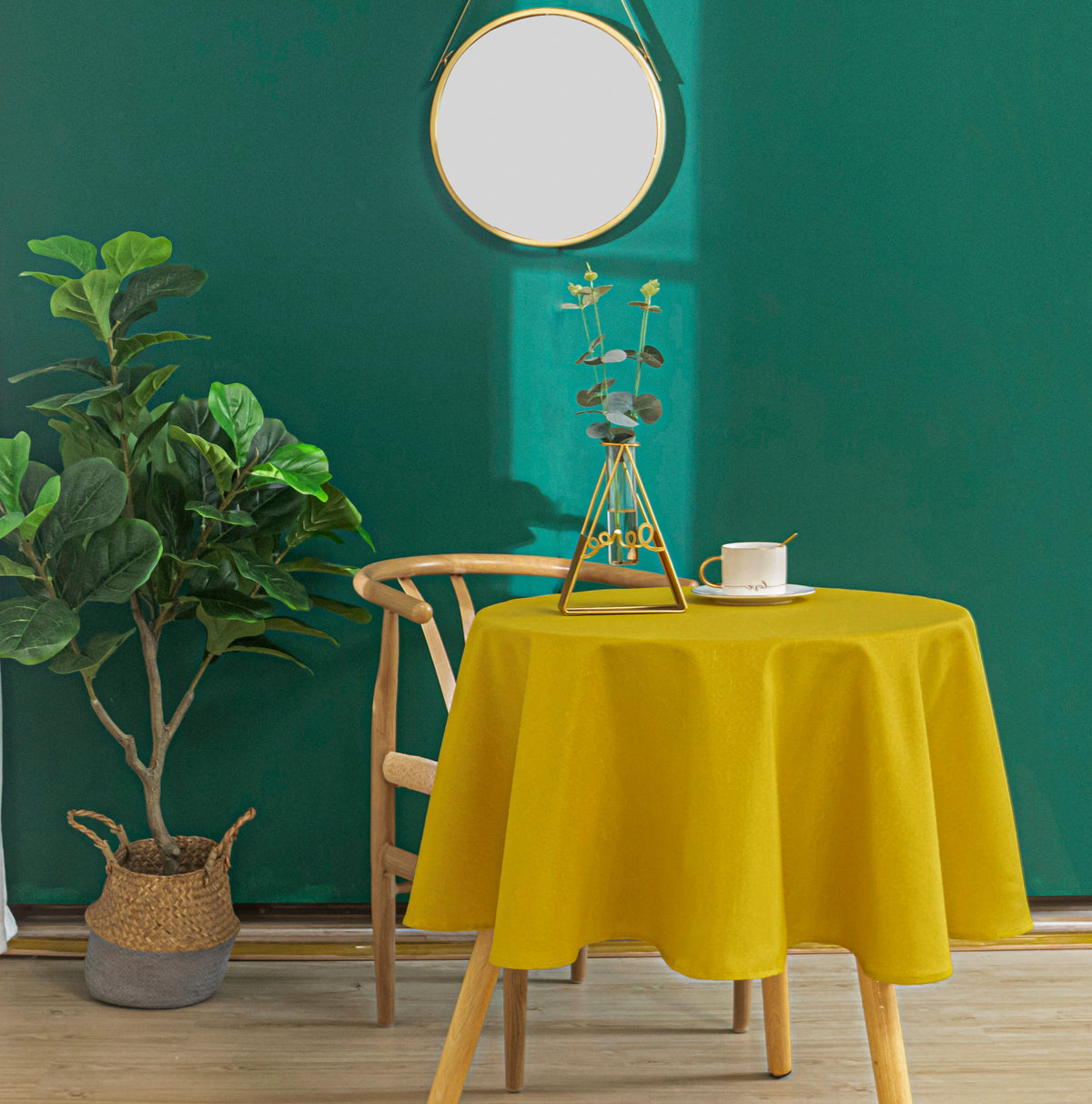 Nappe anti tache ronde 160 cm ( plusieurs couleurs)