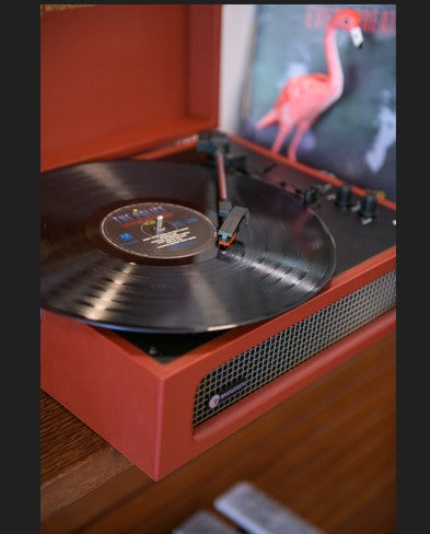 Platine vinyle T1 - rouge