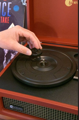 Platine vinyle T1 - rouge