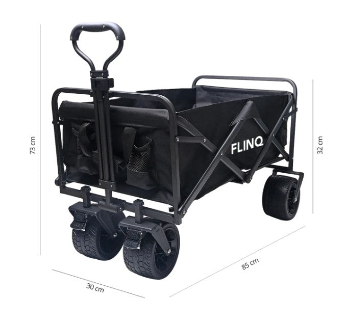 Chariot pliable tout terrain 130 kg - 100 litres