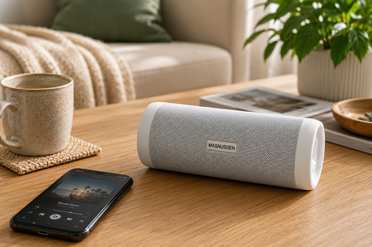 Enceinte Bluetooth S2 3 en 1 - Argent