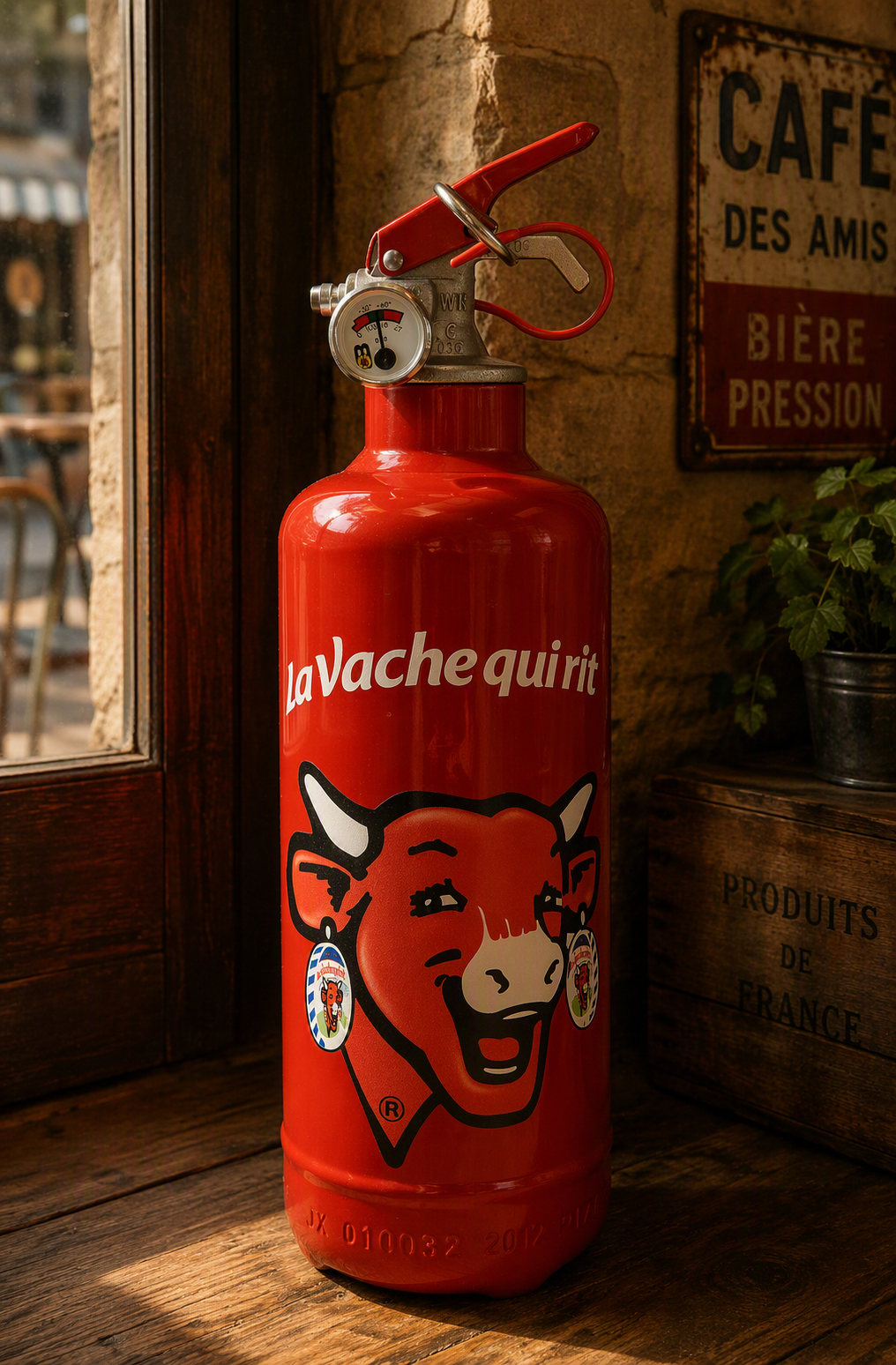 Extincteur 1kg VACHE QUI RIT CLASSIC ROUGE