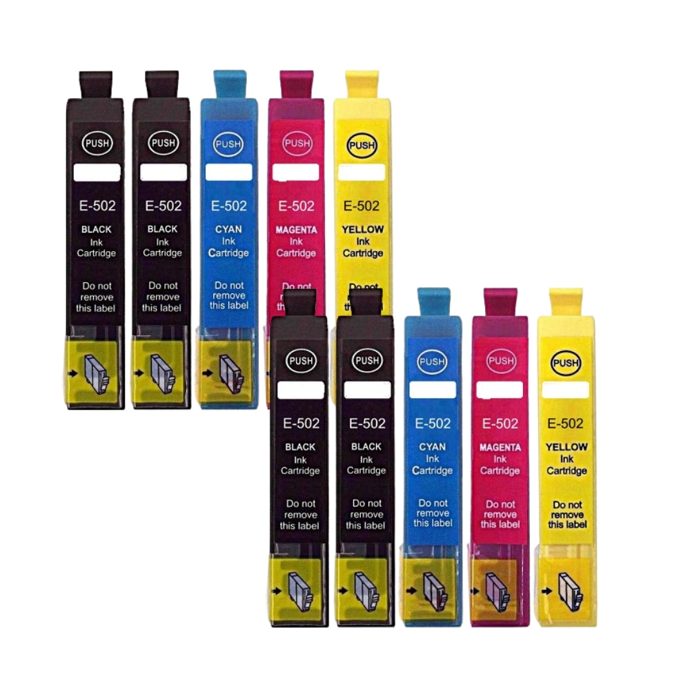 Pack de 20 Cartouches 502 XL Compatibles pour Imprimante EPSON 502 XL