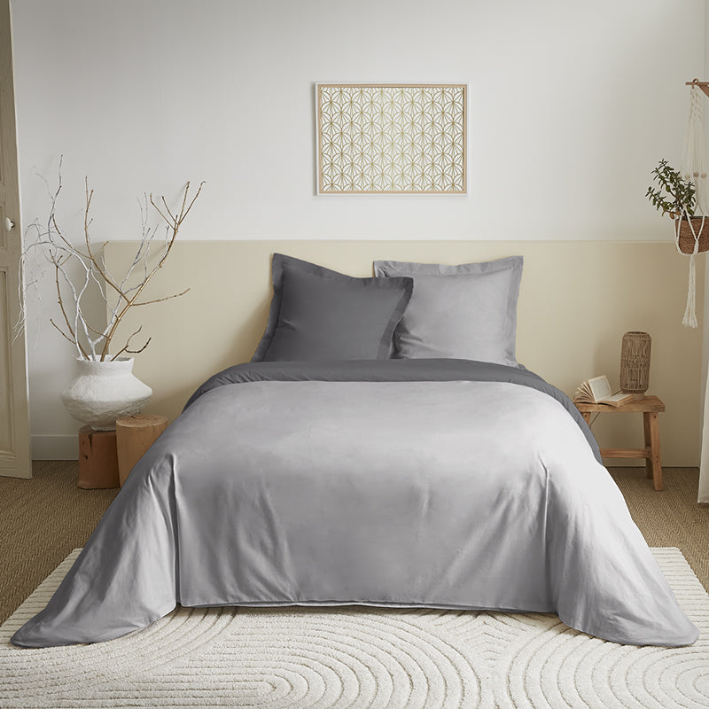 Pack Complet Housse de couette Imprimé 240 x 220 cm - Drap housse 140 x 190 cm 9 modèles au choix