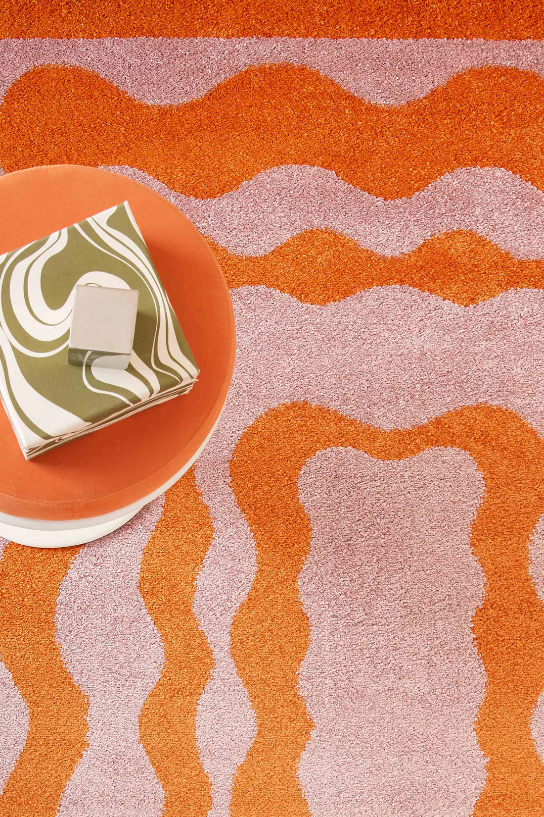 Tapis GROOVY orange
