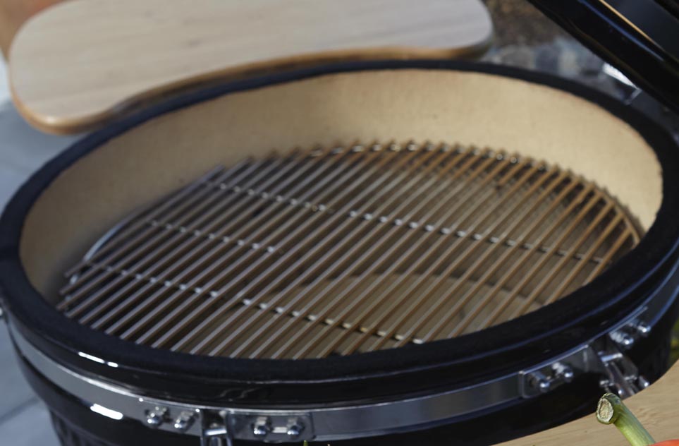 Barbecue Kamado sur chariot Ø47 cm + 6 accessoires