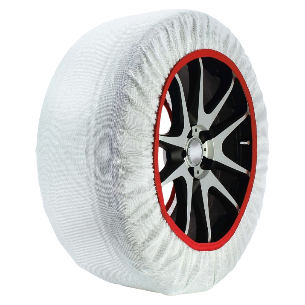Paire de Chaussettes à Neige HUSKY Pneus Taille M – Adhérence Neige et Verglas, Compatibles ABS, Lavables à 30º