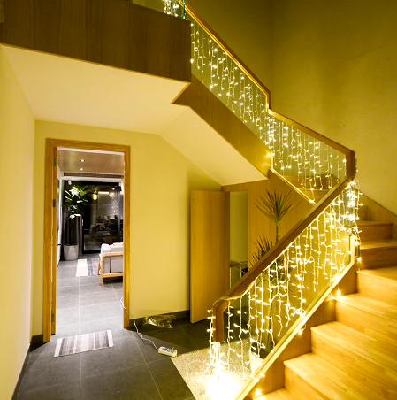 Guirlande lumineuse Blanc chaud - 144 LED