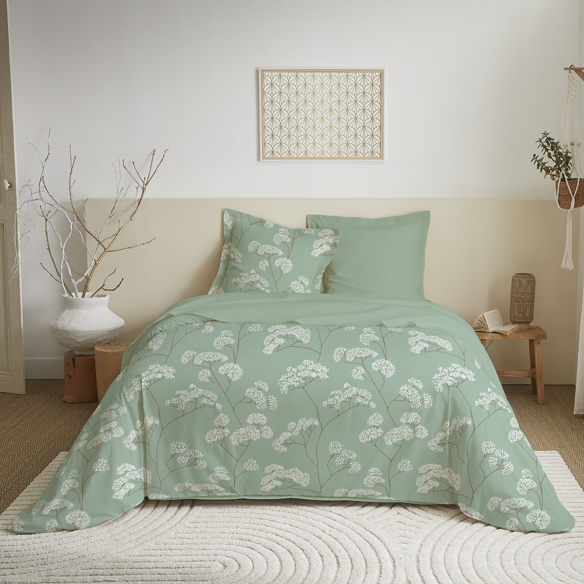 Parure de couette réversible pour lit 240 x 220 cm 13 modèles au choix