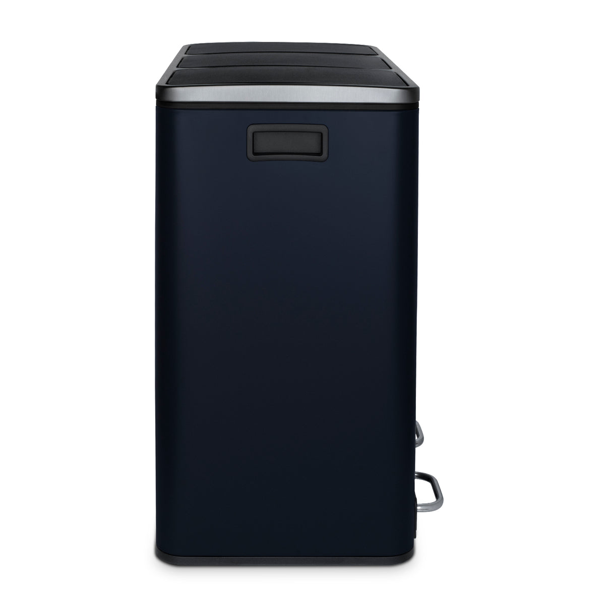 Poubelle de tri 3x18L Bleu Nuit