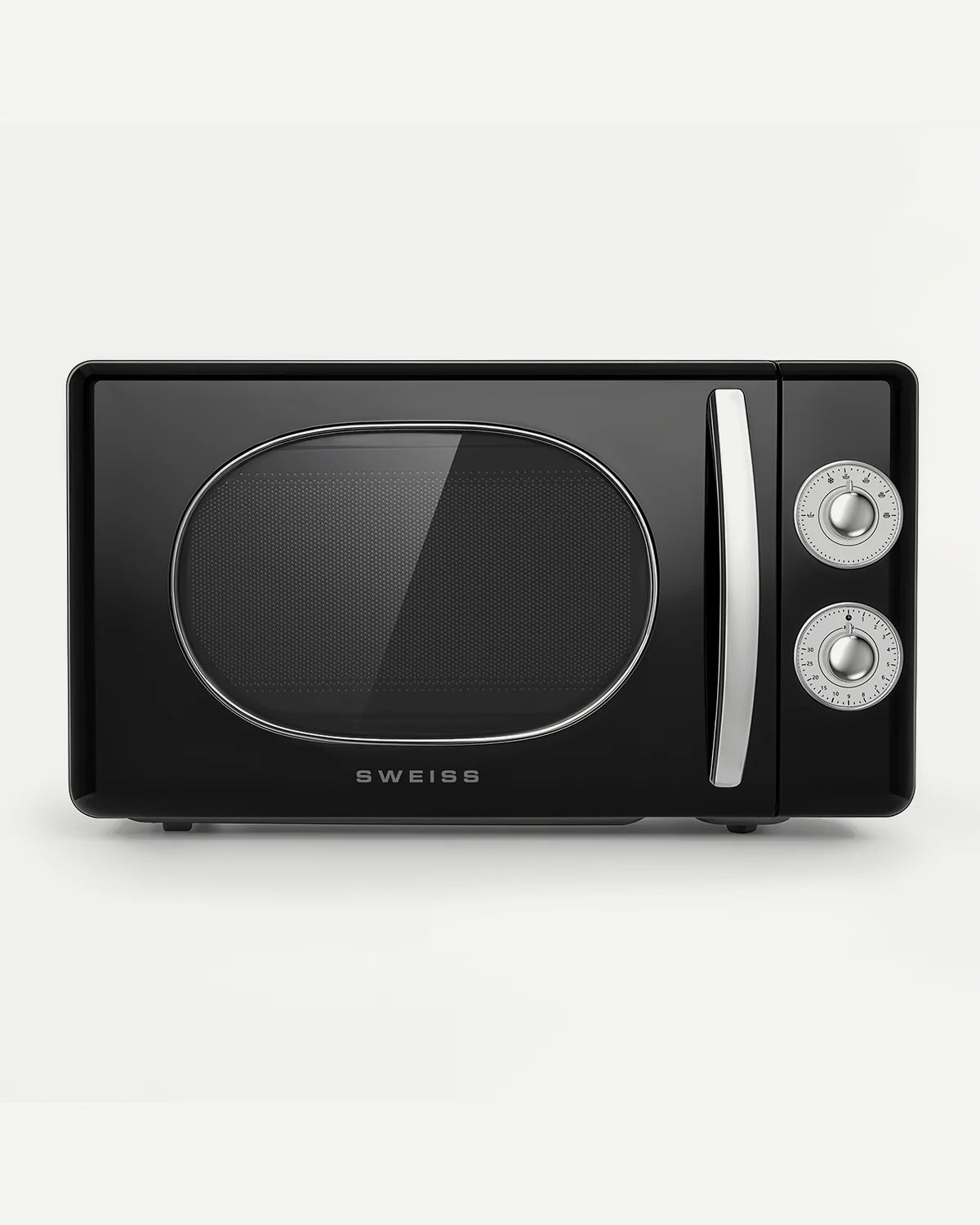 Micro-ondes vintage noir