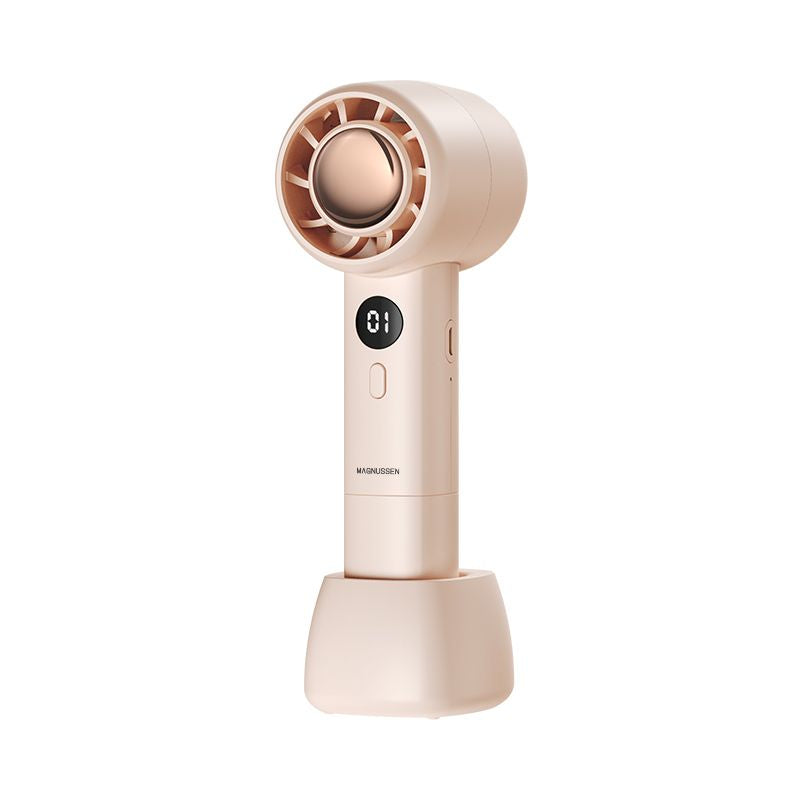Ventilateur turbo nomade rose compact