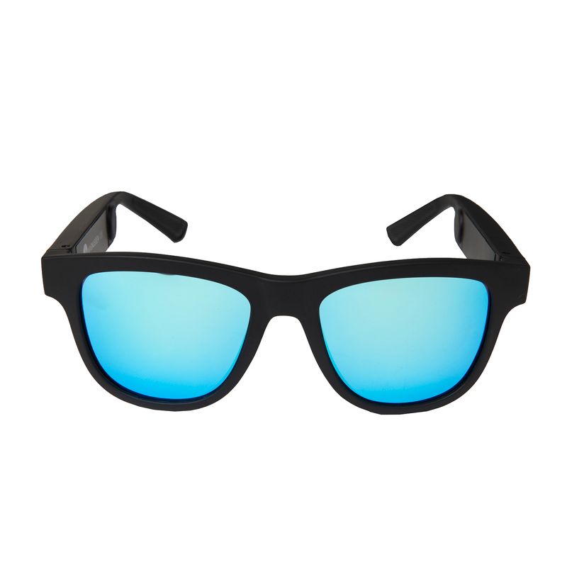Lunettes audio connectées - noires & verres bleutés