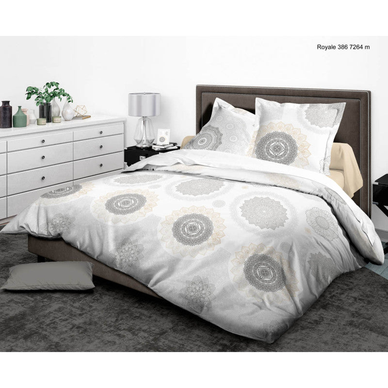Parure de couette 3 Pièces réversible 260 x 240 cm 18 modèles au choix