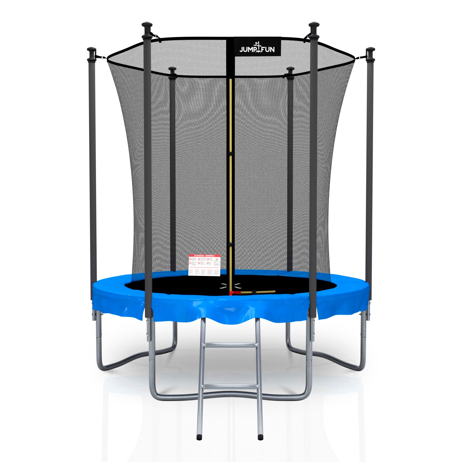 Trampoline Classique 6FT-185cm Bleu Noir - Reversible