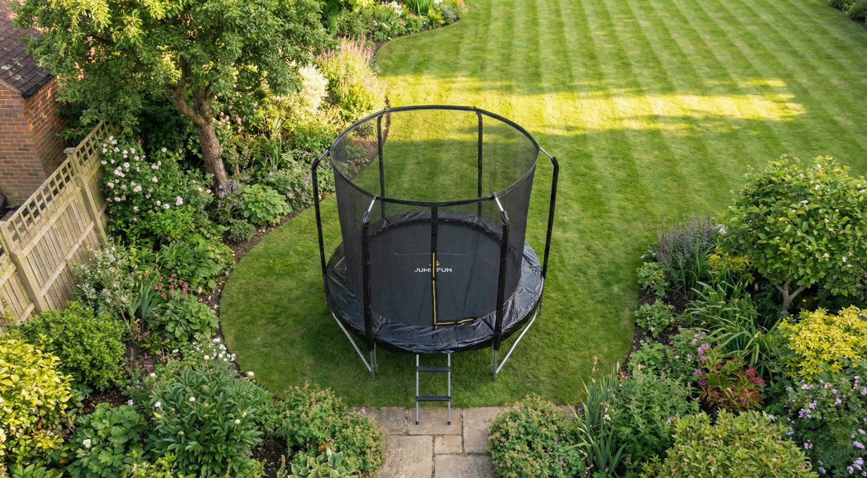 Trampoline Semi-Pro 8FT-244cm Noir